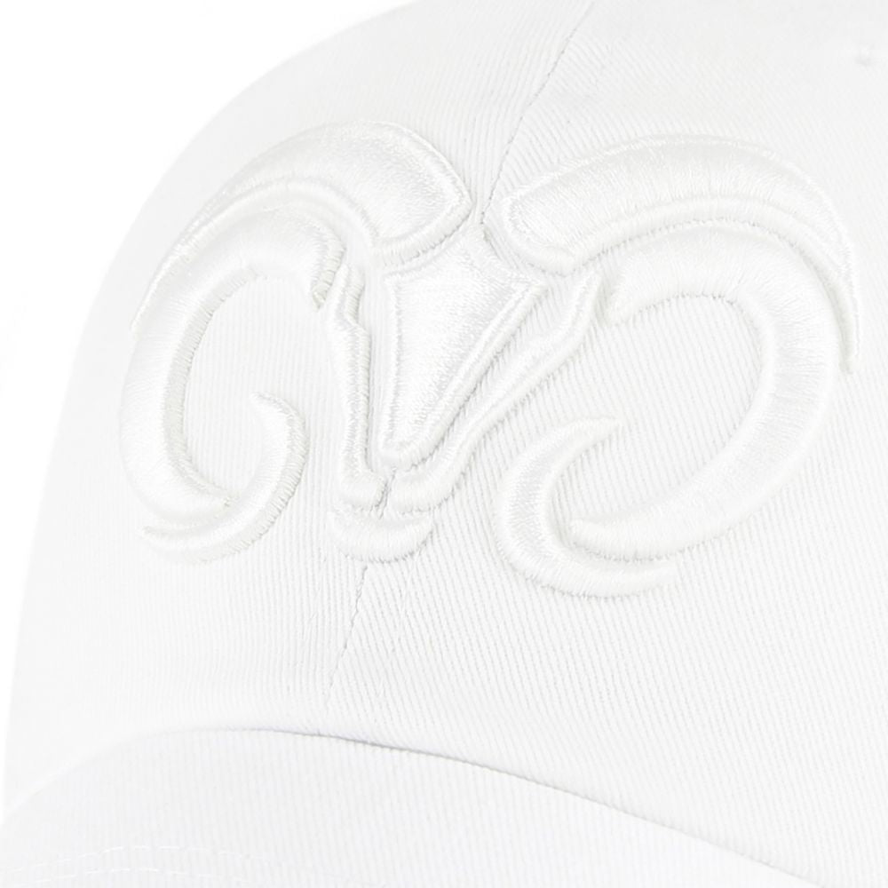 Gorra G47 Clean Up/NNL BORREGOS Blanca