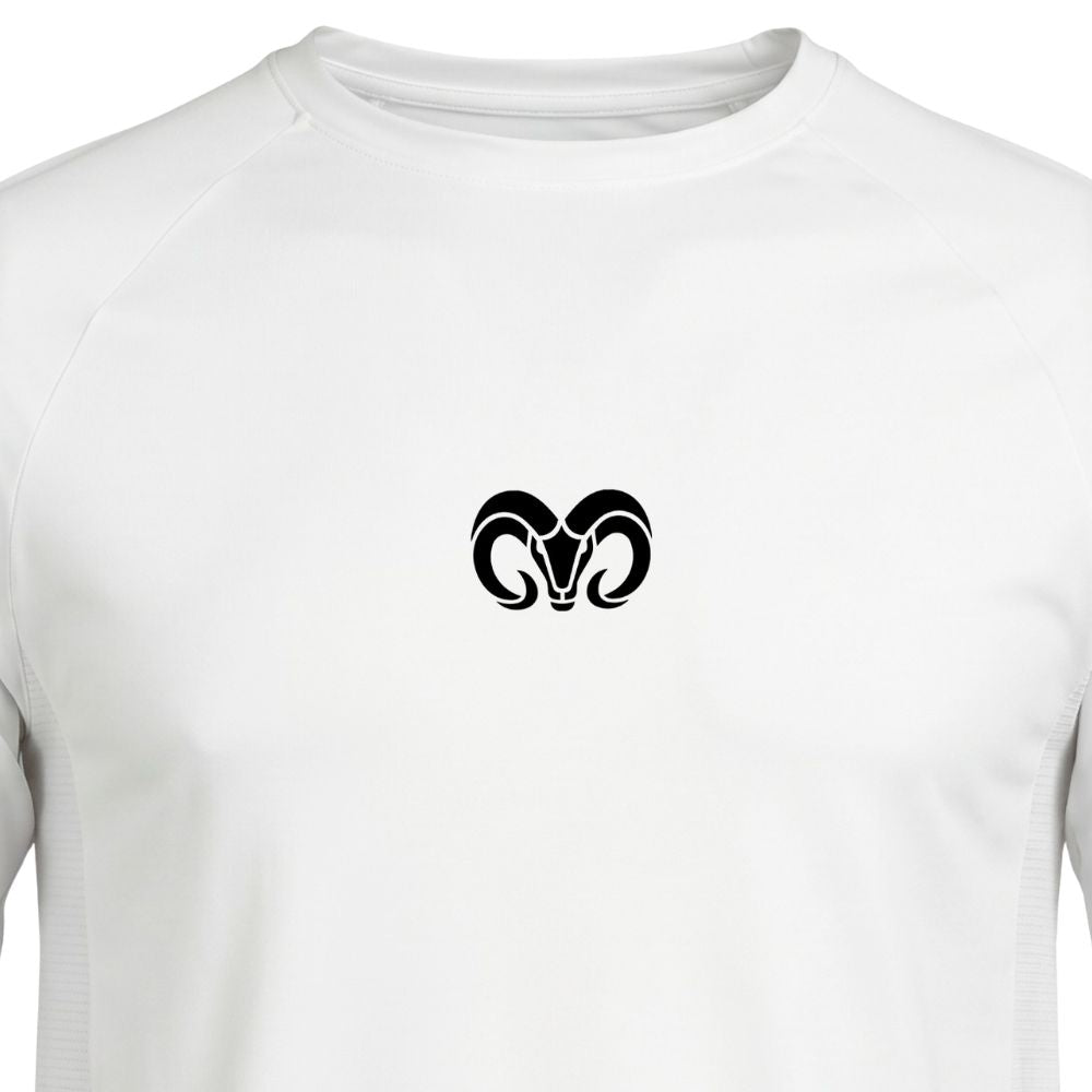 Playera Deportiva Performance MAJA BORREGOS Blanco, Unisex