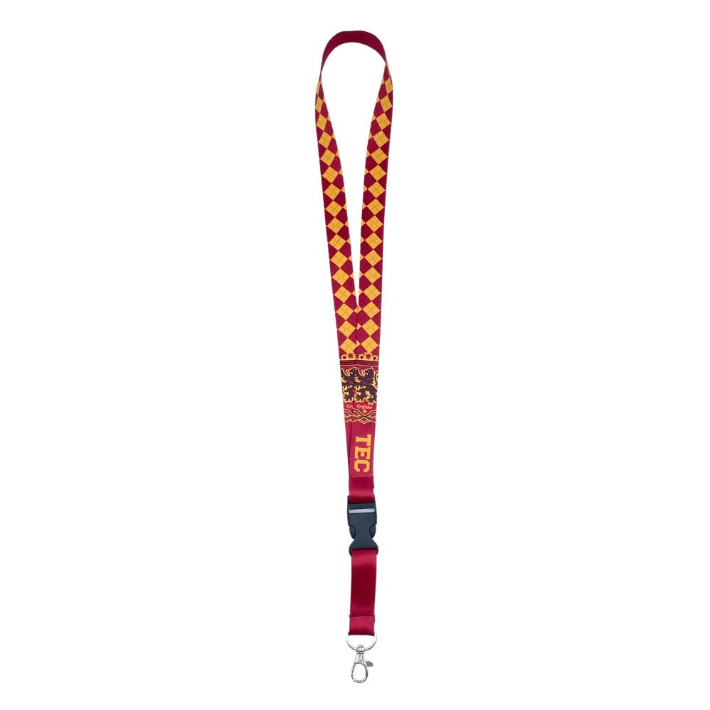 Landyard Harry Potter Gryffindor TEC, Rojo
