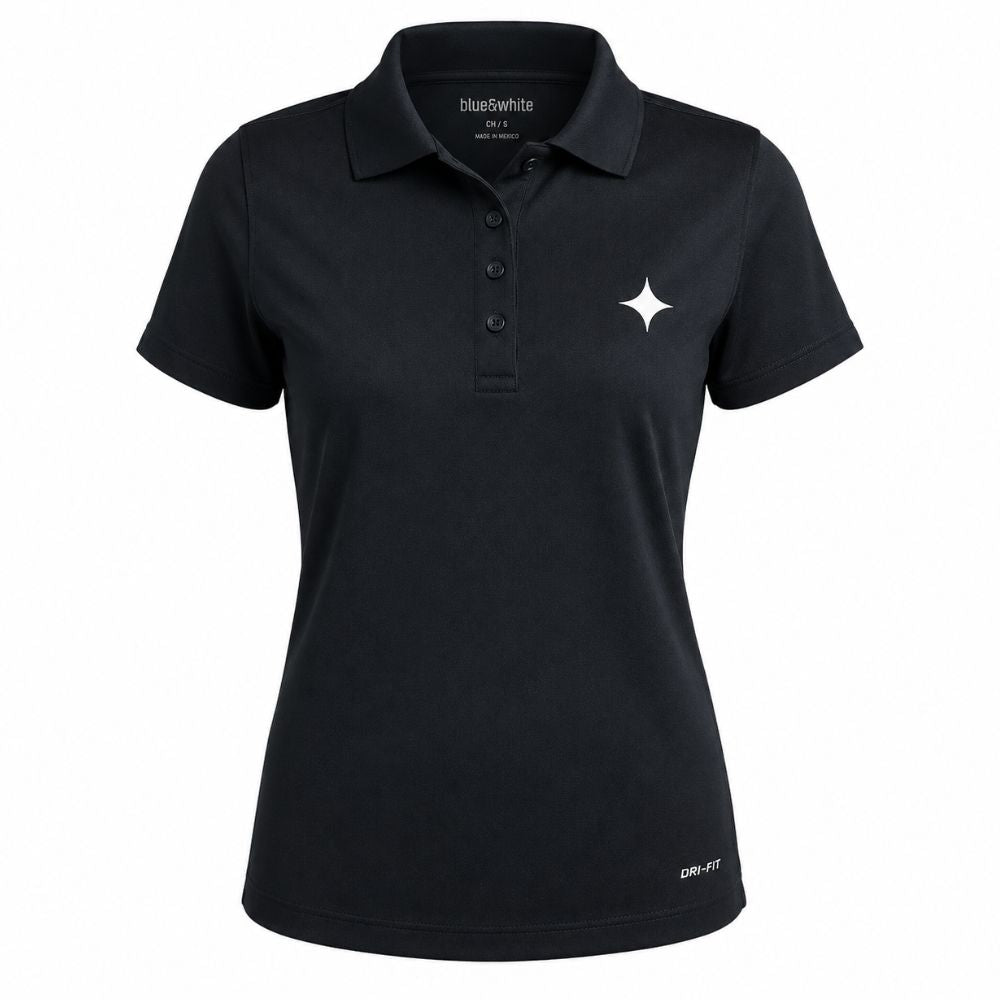 Polo Básico HPIS Mujer Negro