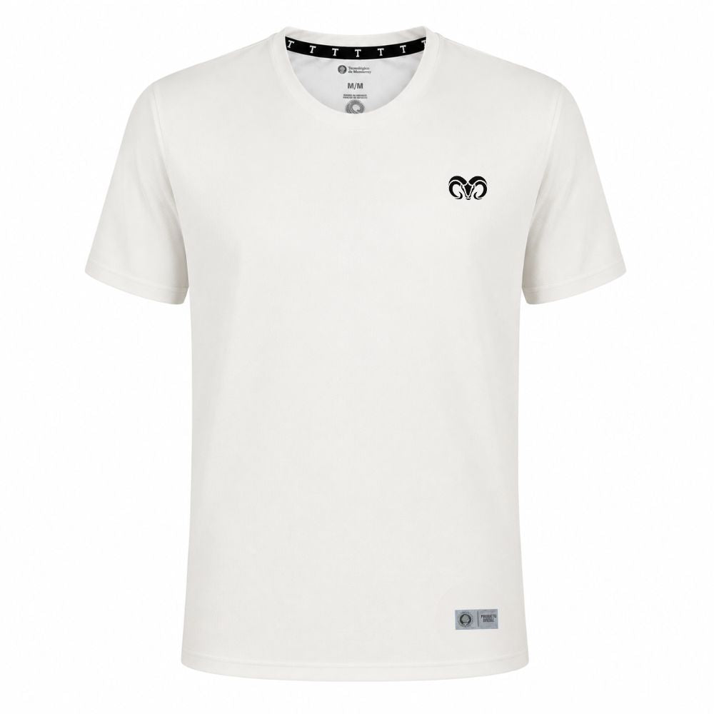 Playera Deportiva Running PRO BORREGOS Unisex, Blanco