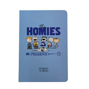 Libreta Peanuts Snoopy B2S25 TEC, Celeste