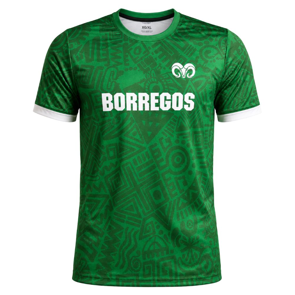 Playera Deportiva Selección BORREGOS México 2026 Edición Especial Verde, Unisex