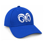 Gorra Deportiva Logo BORREGOS Bordado Azul Ram Blanco