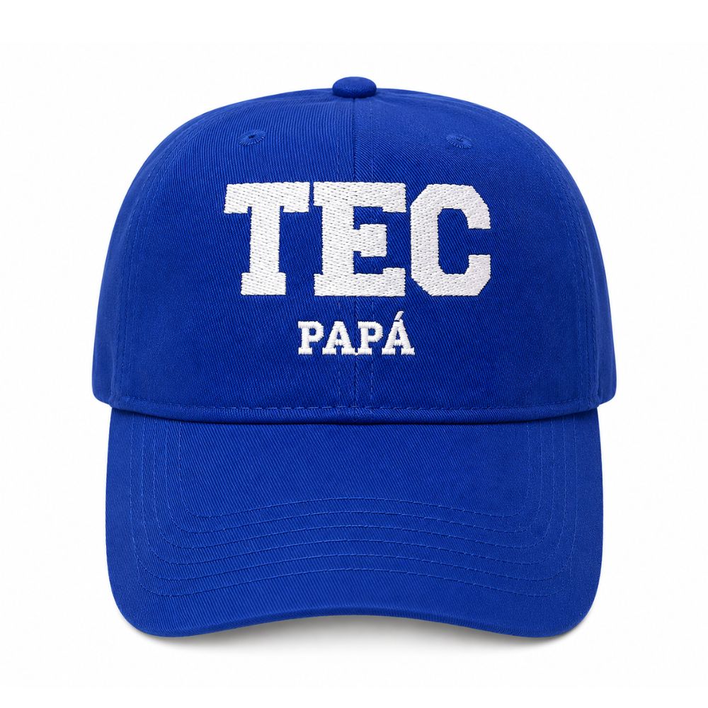 Gorra Papá TEC, azul
