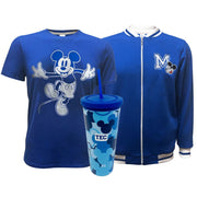 Kit Mickey Mouse Chamarra Playera y Termo, Hombre