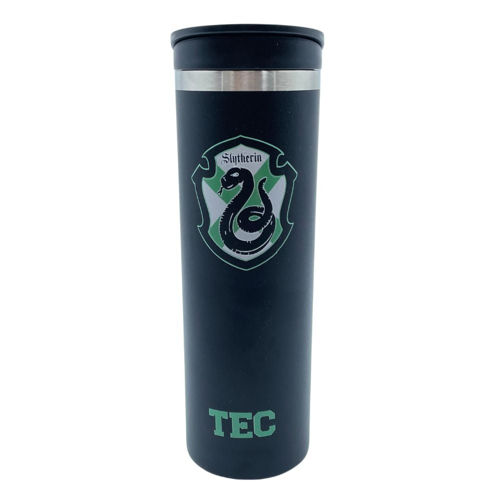 Termo Metálico Harry Potter Slytherin TEC, Negro
