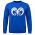 Sudadera Crewneck BORREGOS Azul Rey, Unisex