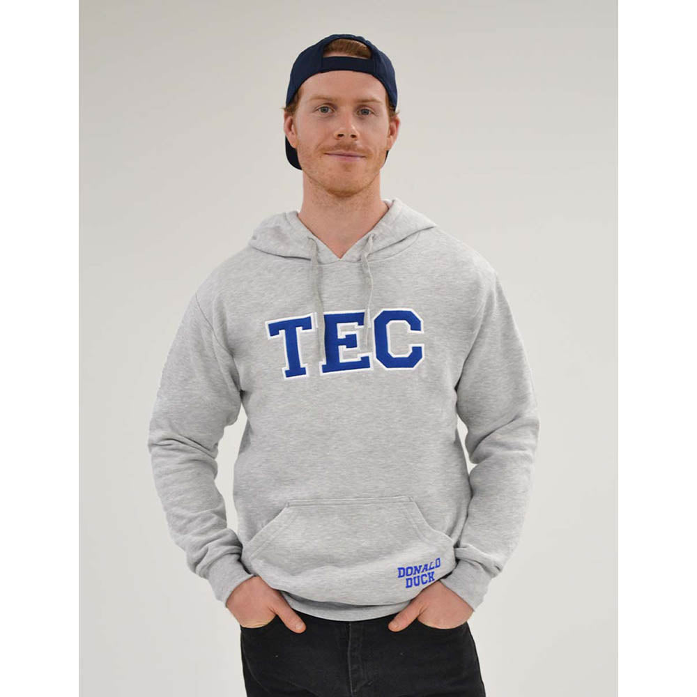 Sudadera Algodón Disney Donald Back TEC Gris