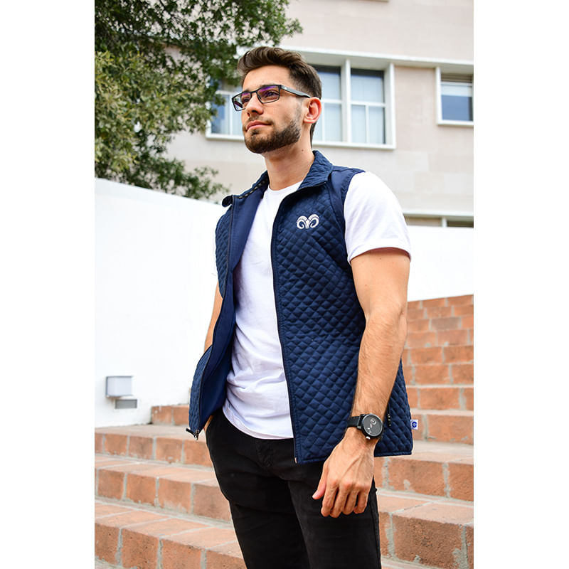 Chaleco Deportivo BORREGOS Azul Marino, CM