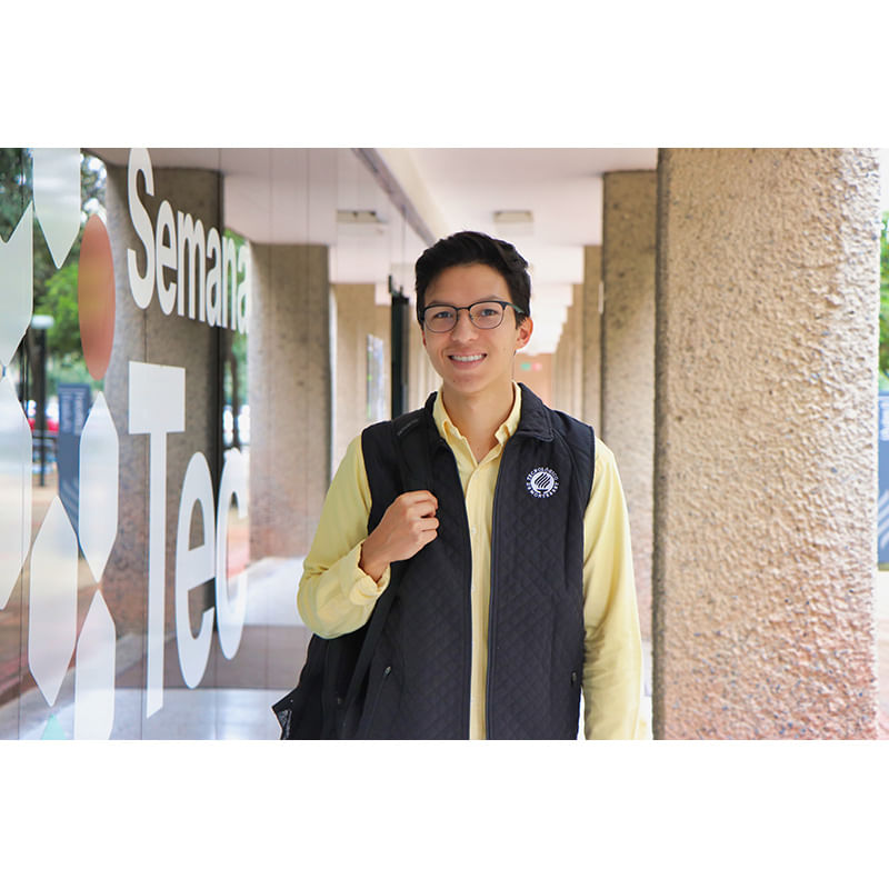 Chaleco Deportivo Tecnológico de Monterrey Negro, Hombre
