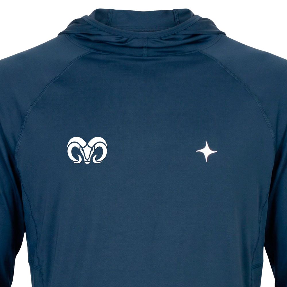 Playera Deportiva Rashguard MAJA Instinto BORREGOS Marino, Unisex