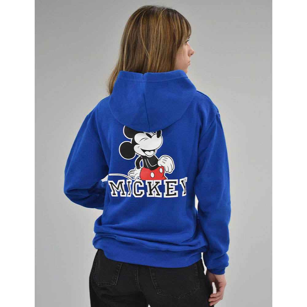 Sudadera Algodón Disney Mickey Back TEC Azul