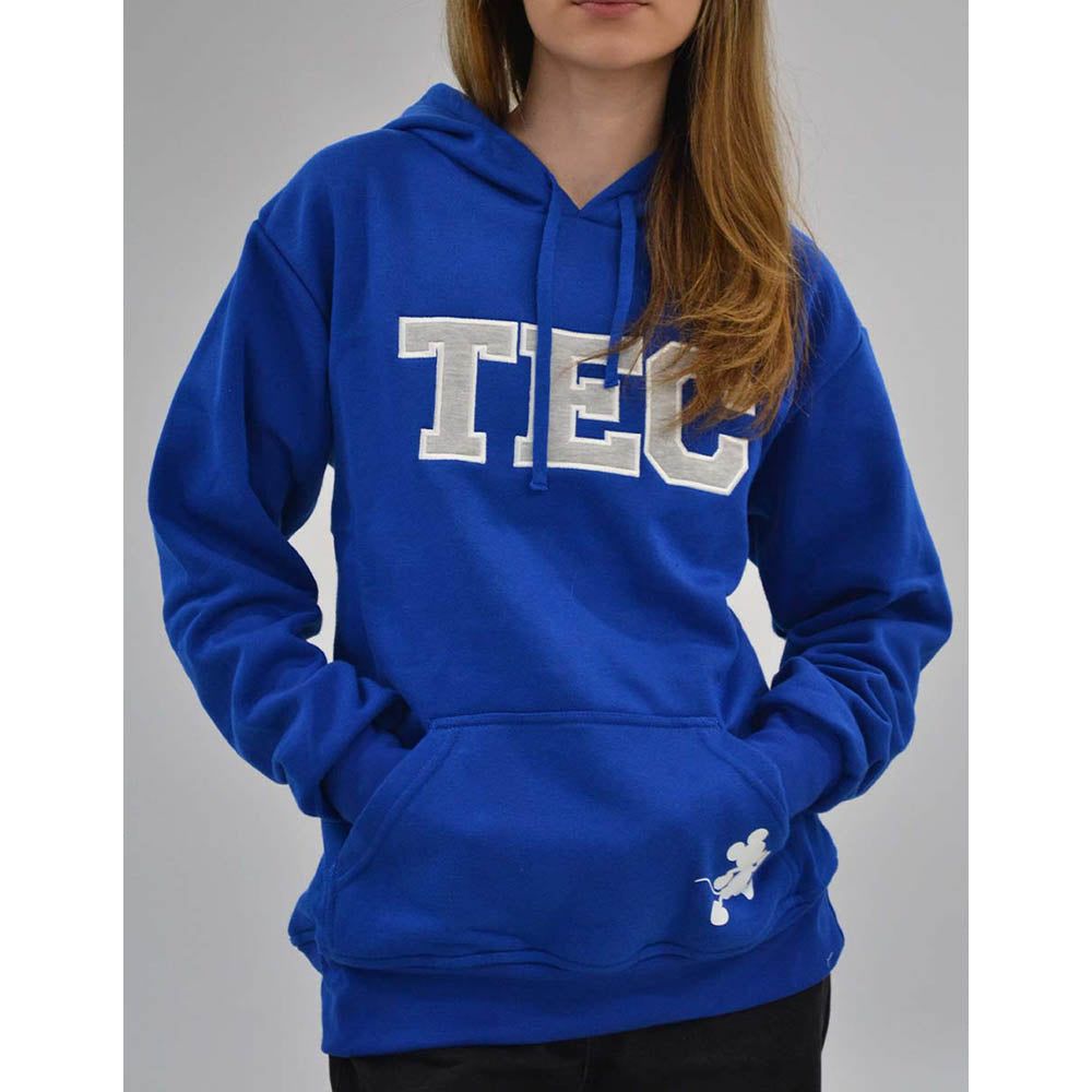 Sudadera Algodón Disney Mickey Back TEC Azul