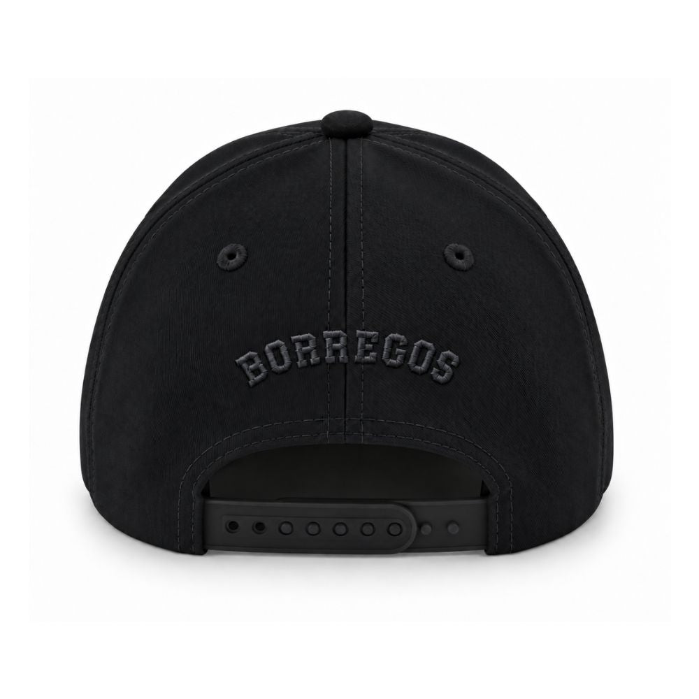 Gorra DT Casual BORREGOS Negro con Negro