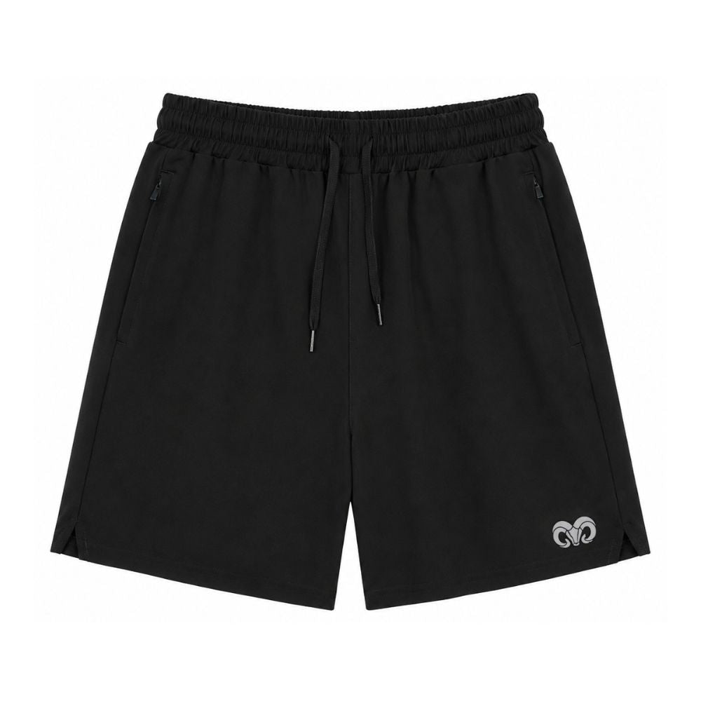Short Deportivo Running BORREGOS Negro, Hombre