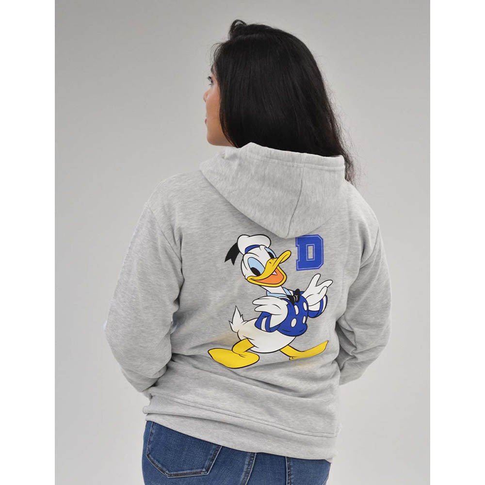 Sudadera Algodón Disney Donald Back TEC Gris