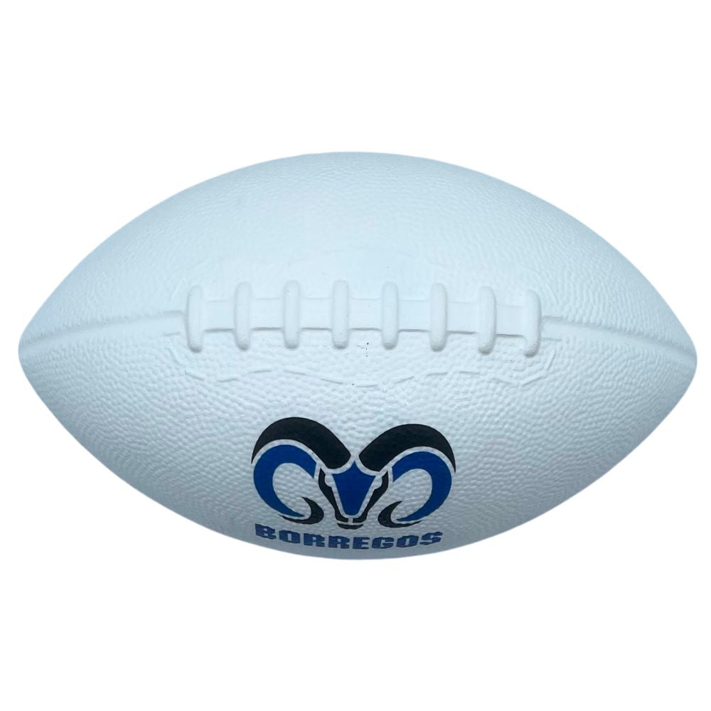 Balón Foam FBA BORREGOS, Blanco con Azul