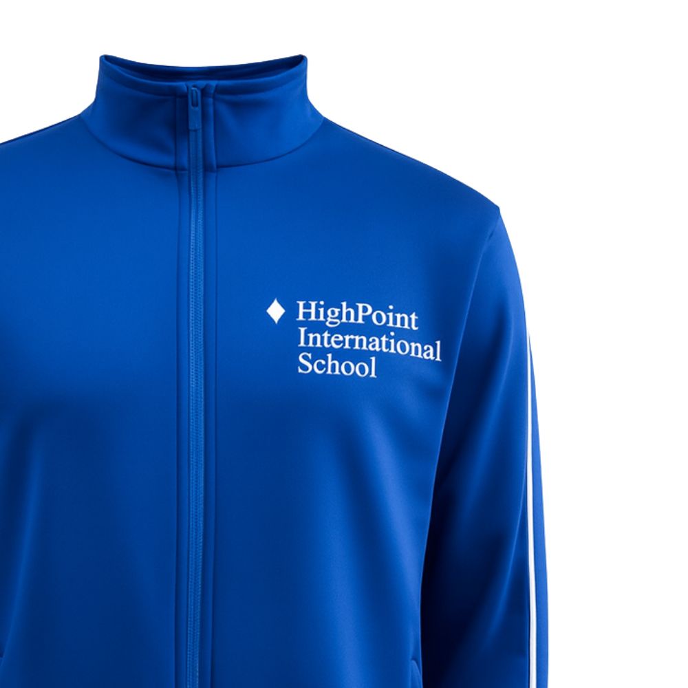 Chamarra Deportiva Uniforme HPIS azul