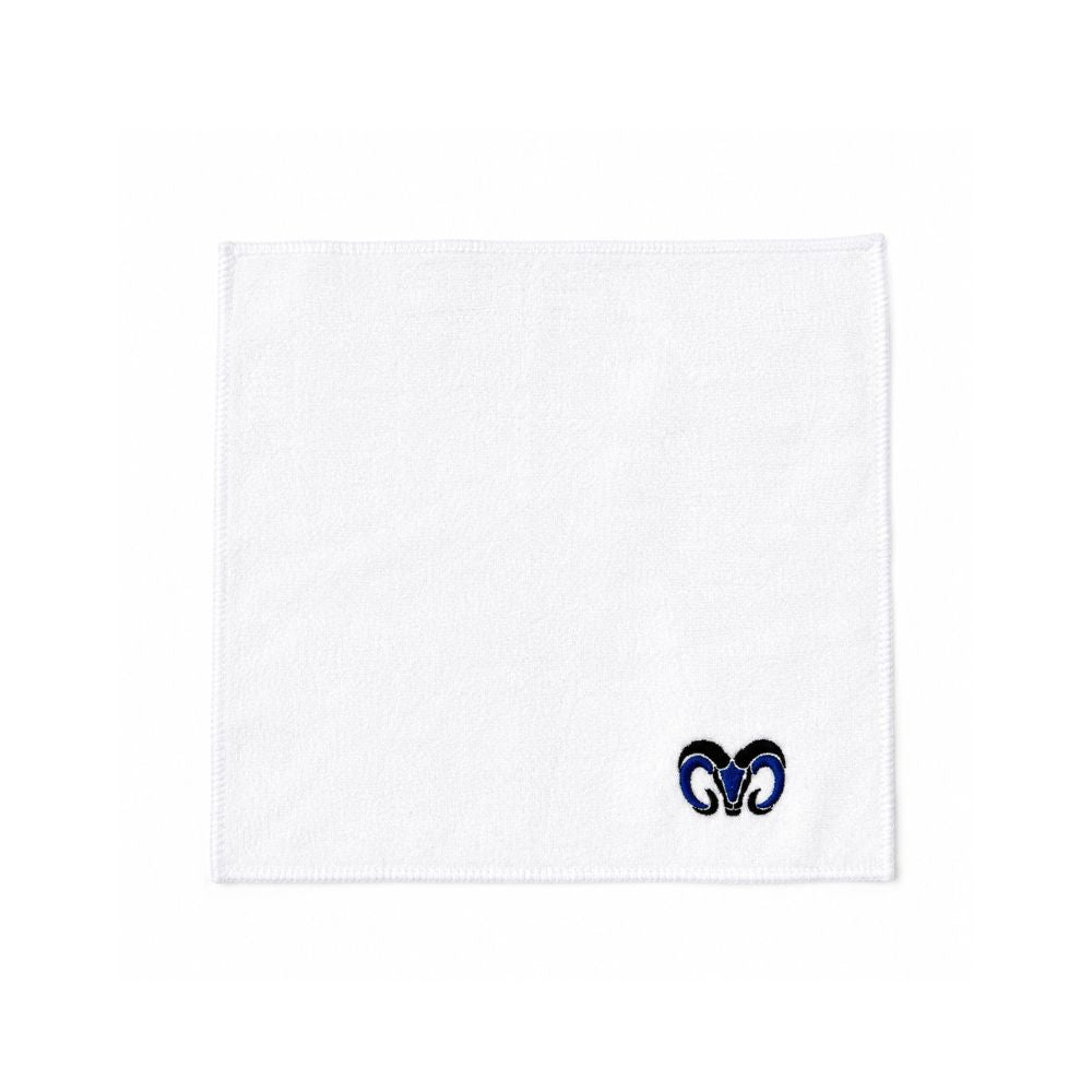 Toalla Gym Chica BORREGOS 30x30cm Blanca