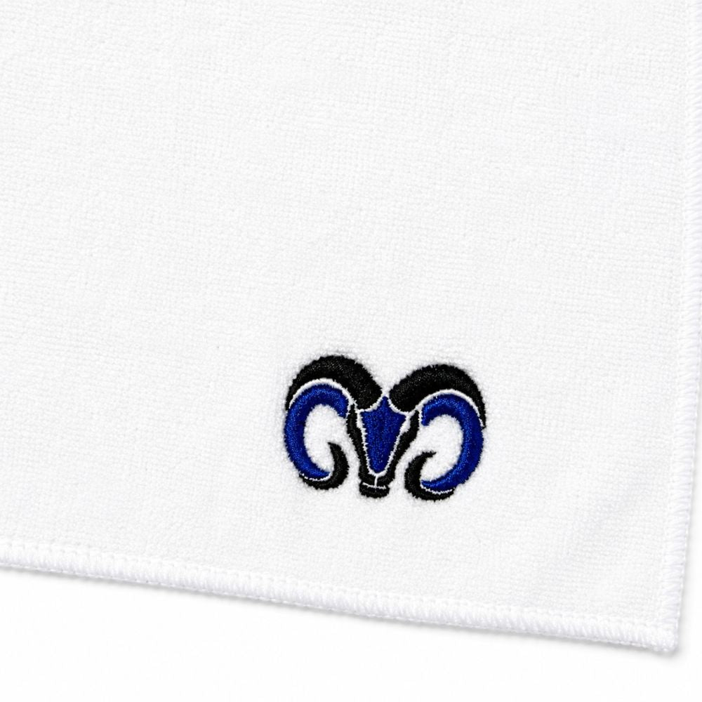 Toalla Gym Chica BORREGOS 30x30cm Blanca