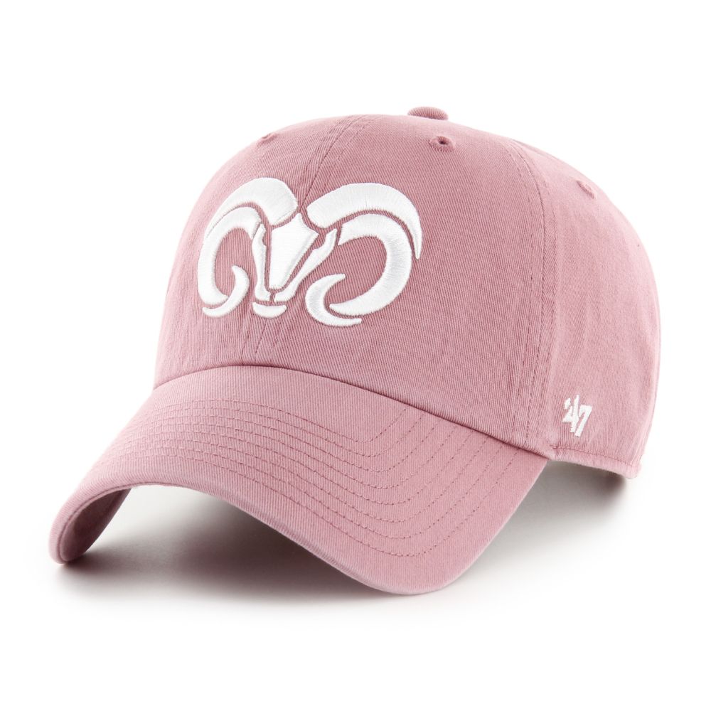 Gorra G47 Clean Up BORREGOS Rosa Palo