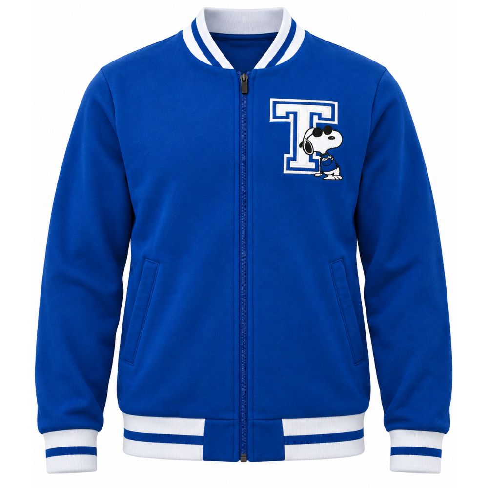 Chamarra Universitaria Peanut TEC Azul, Unisex