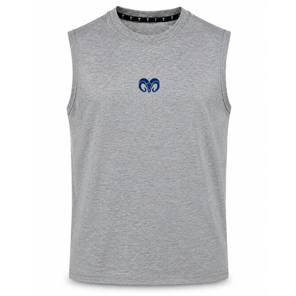 Tank Casual GYM BORREGOS Gris, Unisex