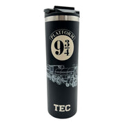 Termo Metálico Harry Potter Plataforma 9 3/4 TEC, Negro