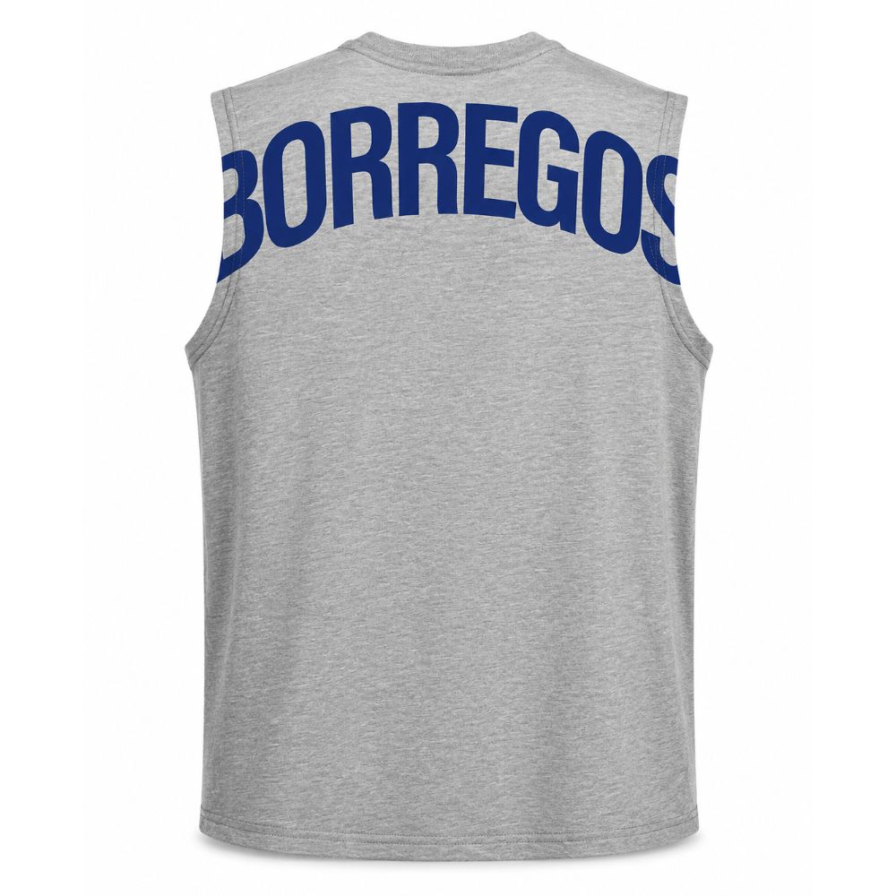 Tank Casual GYM BORREGOS Gris, Unisex