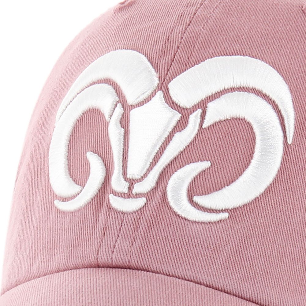 Gorra G47 Clean Up BORREGOS Rosa Palo