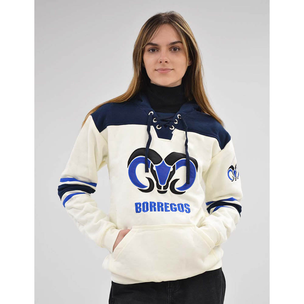 Sudadera Vintage BORREGOS Unisex Color blanco