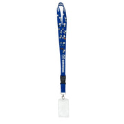 Portagafete Peanuts Snoopy B2S25 BORREGOS, Azul