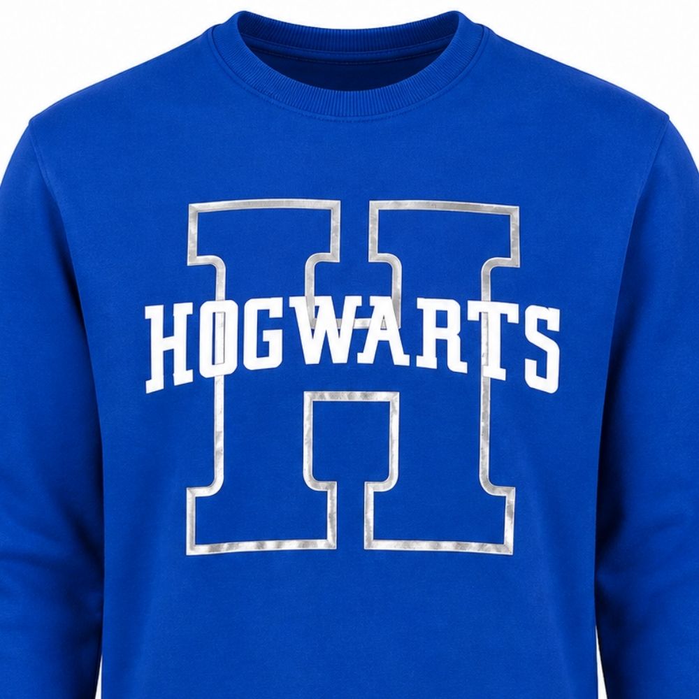 Sudadera Harry Potter Hogwarts TEC Azul, Unisex