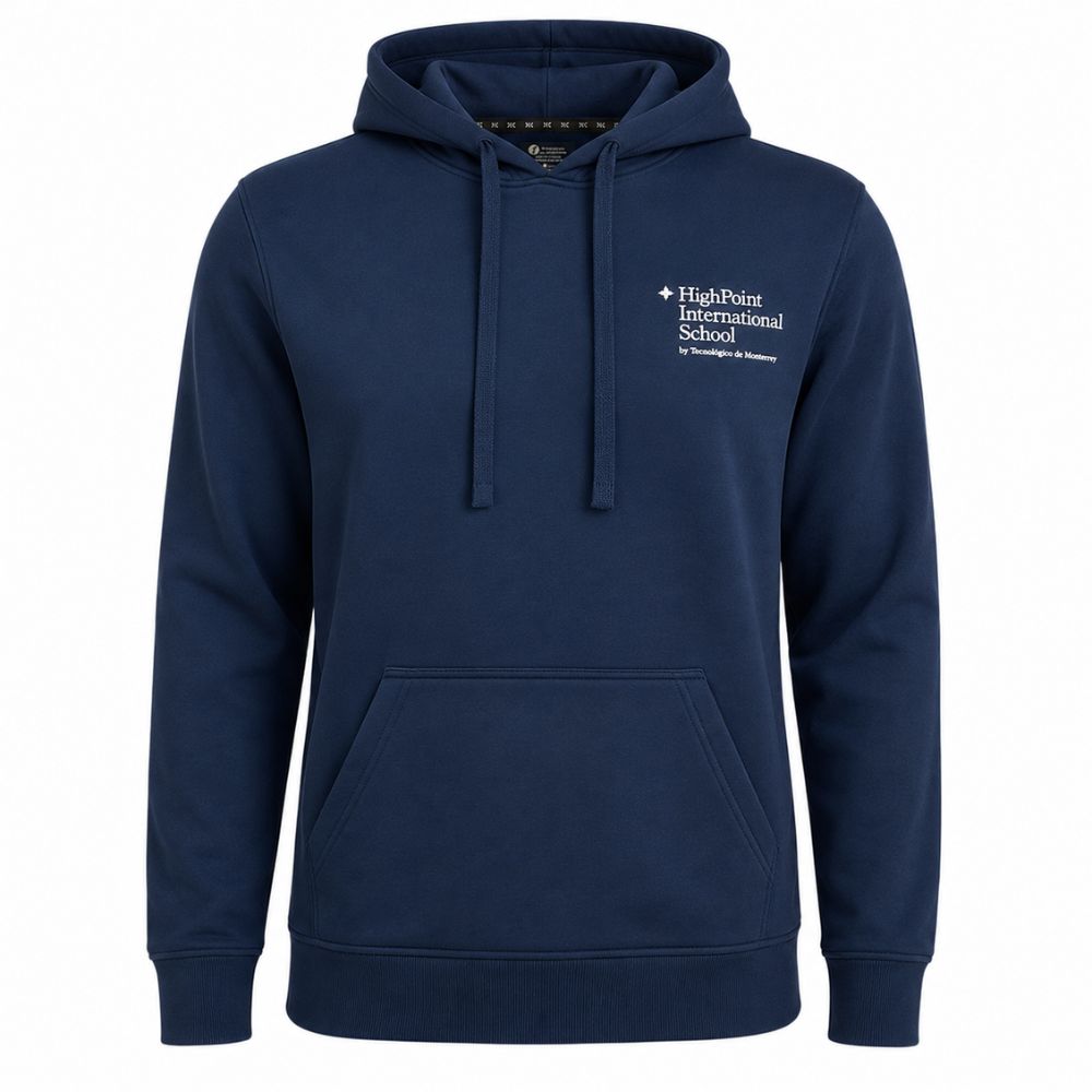 Sudadera Algodón Básica HPIS Azul Marino, Unisex