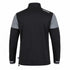 Sudadera Deportiva BORREGOS con Bolsillo y Medio Zipper Negro, Hombre