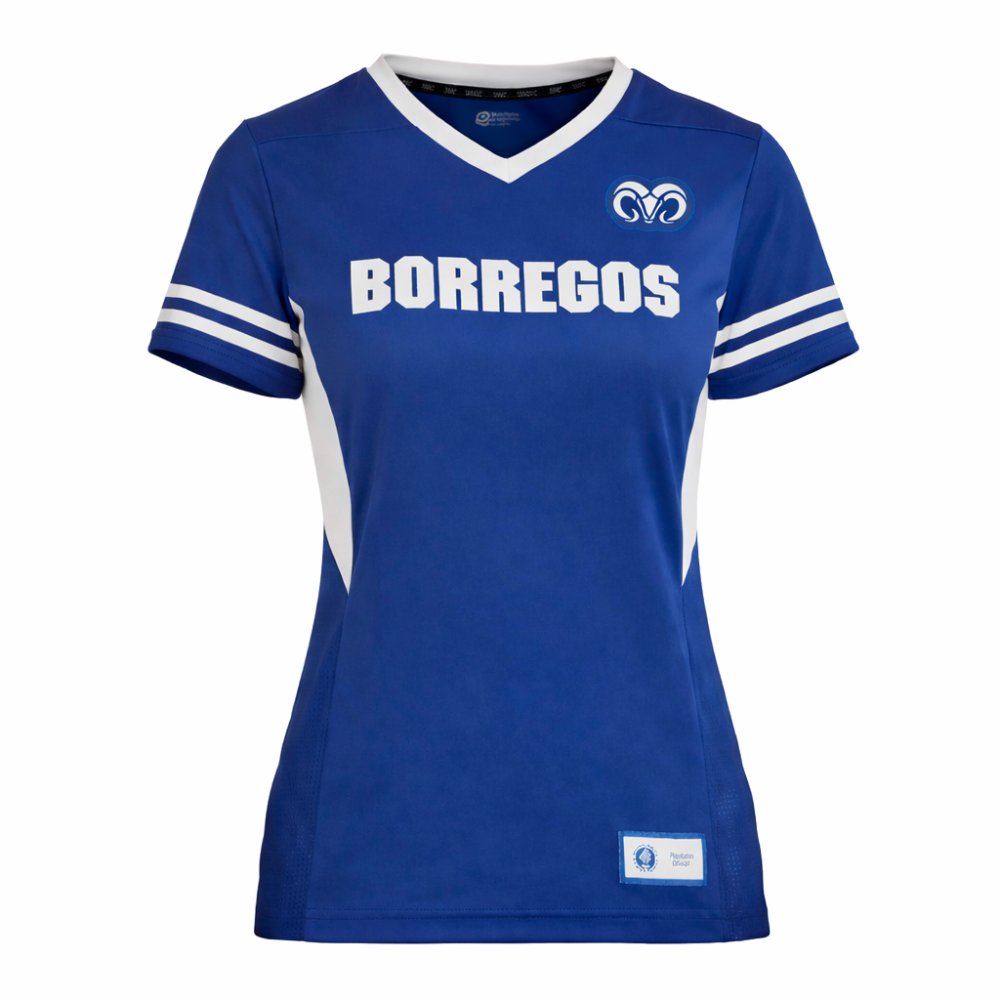 Jersey Oficial Borregos Local Sin Número para Dama azul