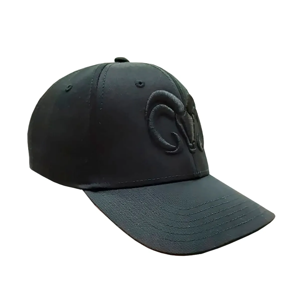 Gorra BORREGOS Visera Curva Negro, Unisex