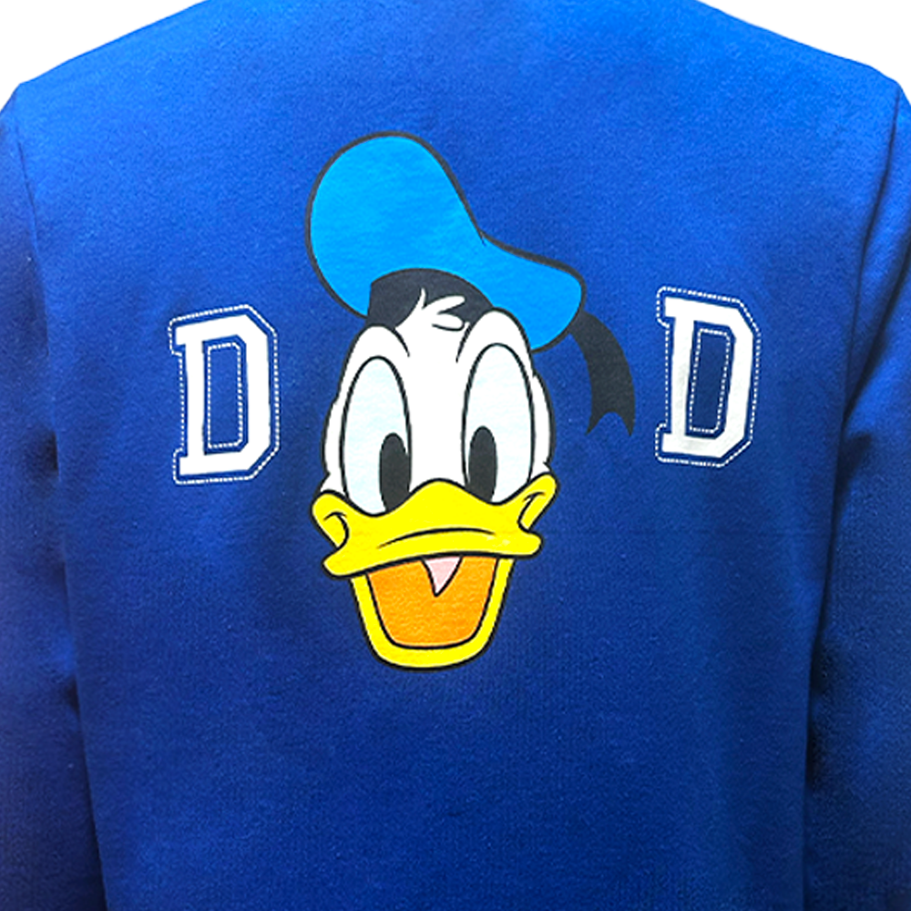 Chamarra Universitaria Básica Disney Donald TEC Azul