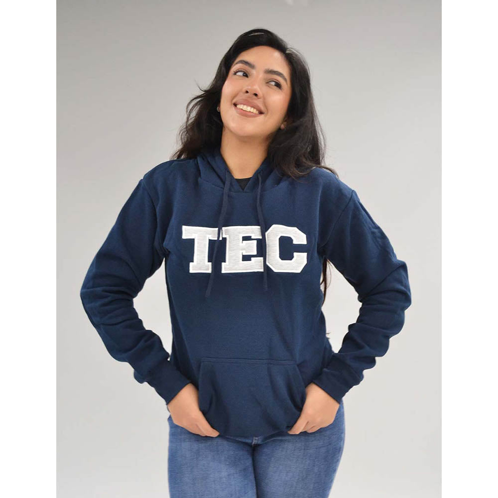 Sudadera Essential TEC azul marino, unisex