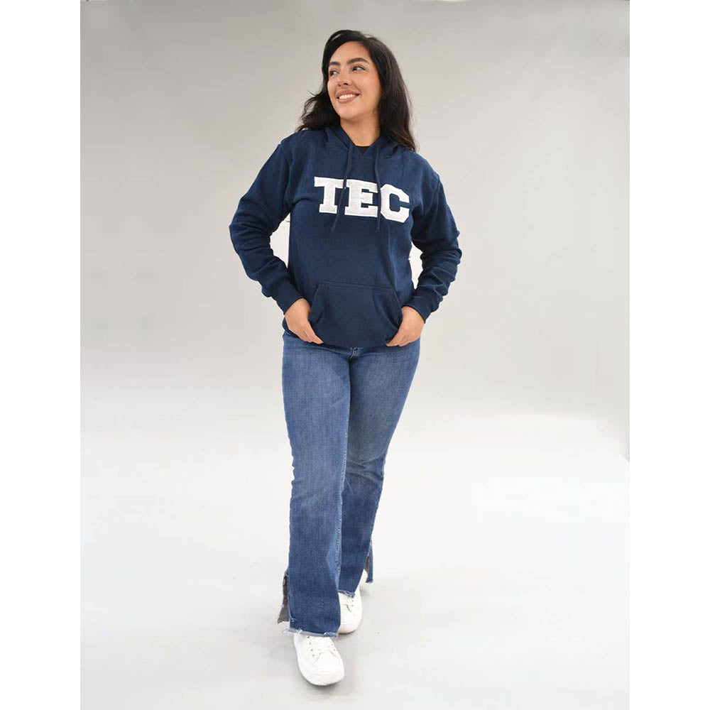 Sudadera Essential TEC azul marino, unisex