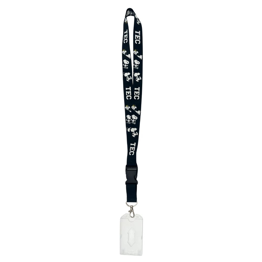 Portagafete Peanuts Snoopy B2S25 TEC, Negro