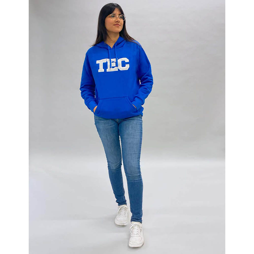 Sudadera Essential TEC Azul, Unisex