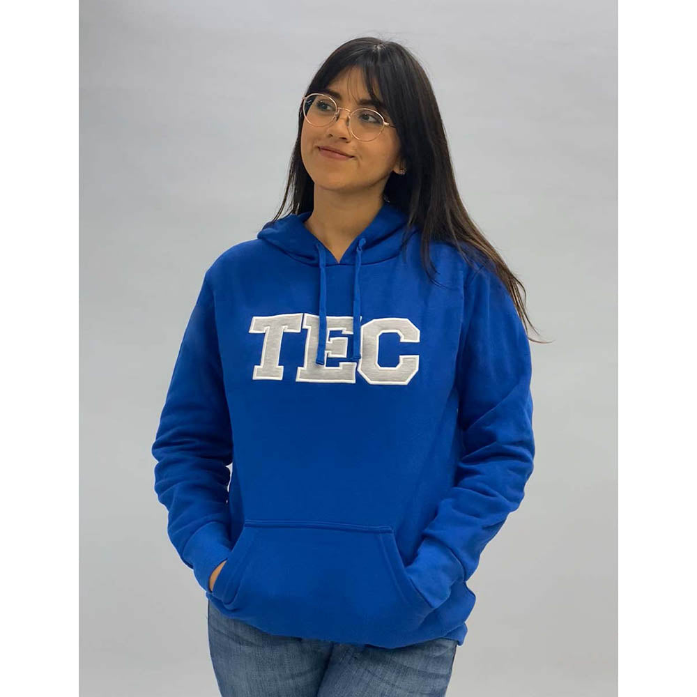 Sudadera Essential TEC Azul, Unisex