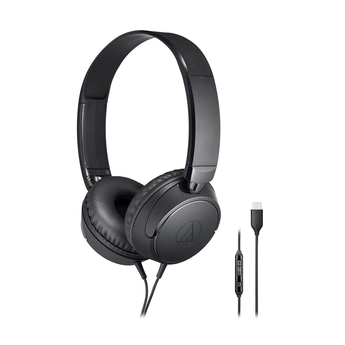 Audífonos On-Ear con Conector USB-C ATH-S120C-BK AUDIO TECHNICA