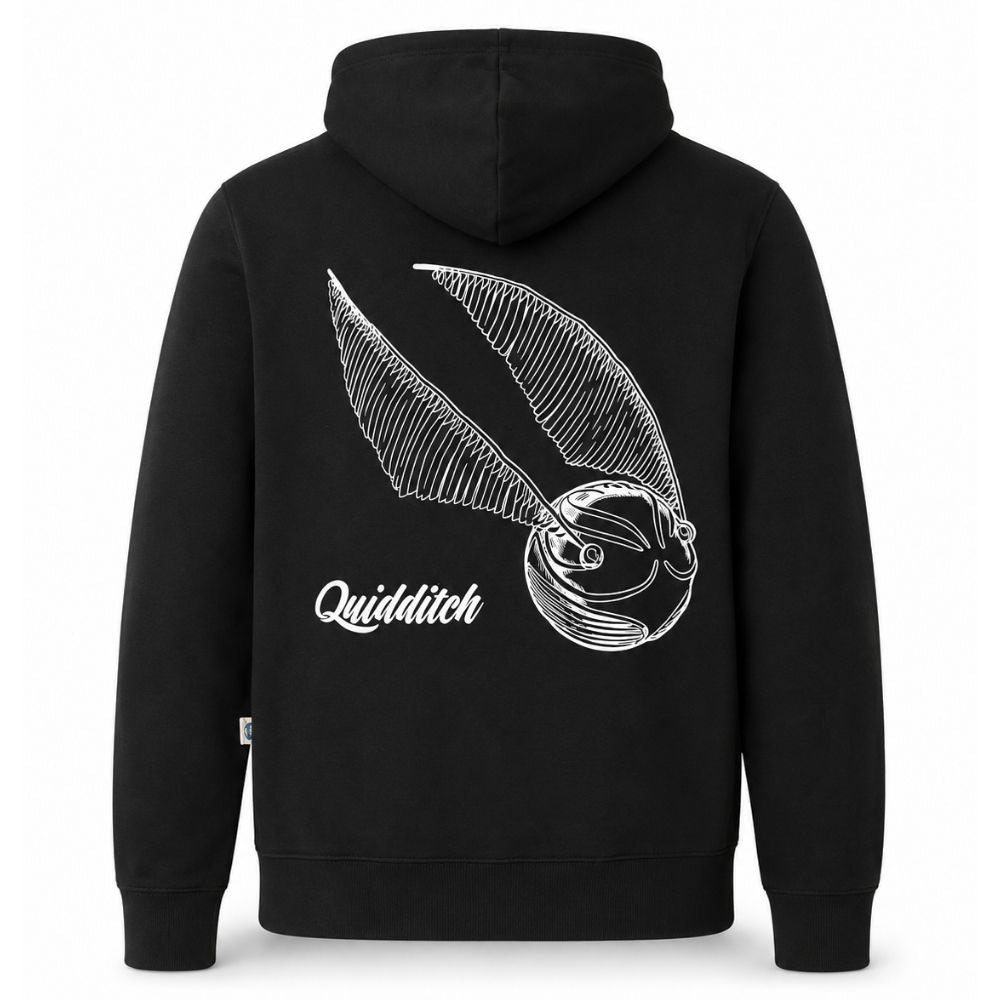 Sudadera Harry Potter Quidditch TEC Negro, Unisex
