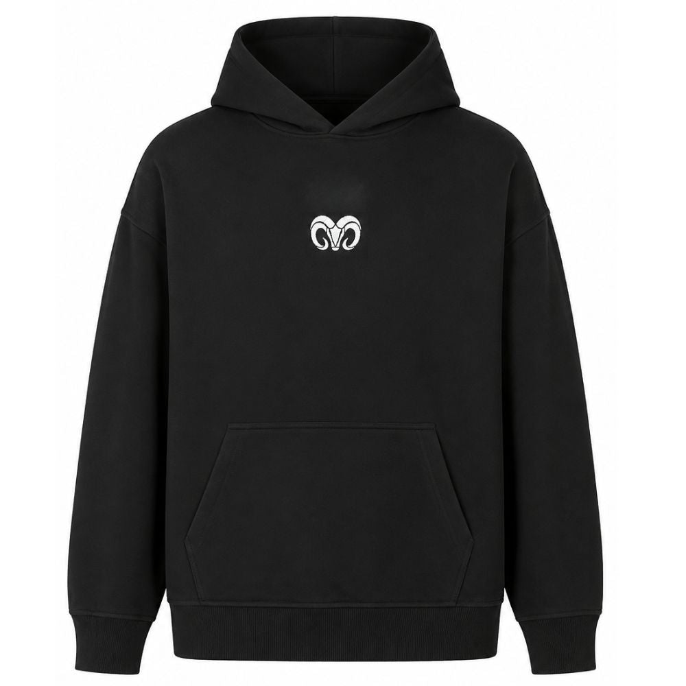 Sudadera Oversize BORREGOS Football Negro, Unisex