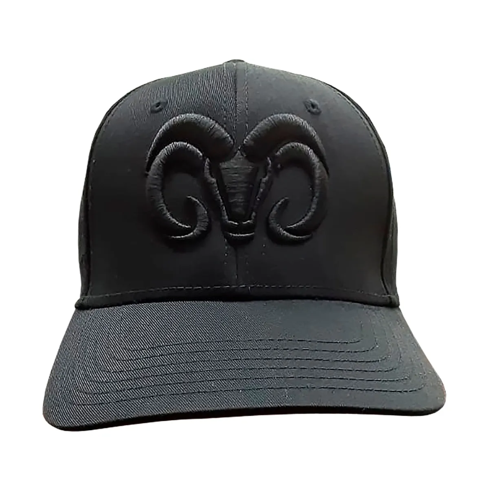 Gorra BORREGOS Visera Curva Negro, Unisex