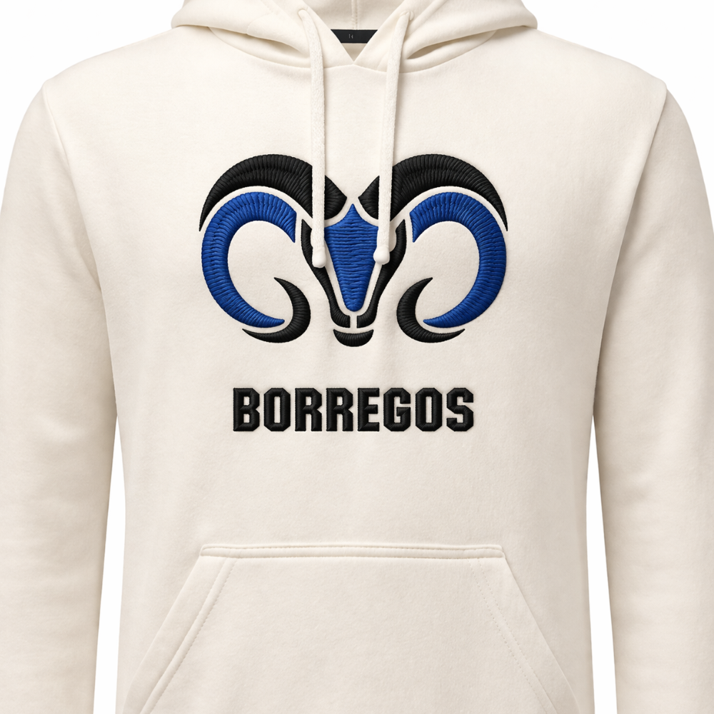 Sudadera Essential BORREGOS hueso, unisex