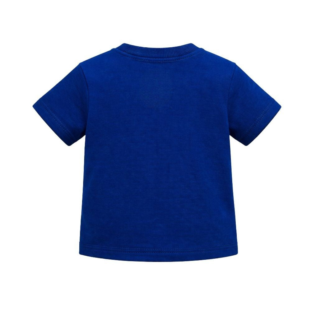 Playera Casual Blank BORREGOS Azul, Infantil Unisex